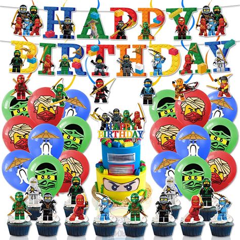 ninja warrior gifts|Amazon.com: Ninja Warrior Birthday Party Supplies